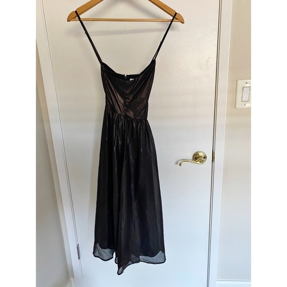 Love Sadie Metallic Midi Dress Size 6 - Picture 3 of 11